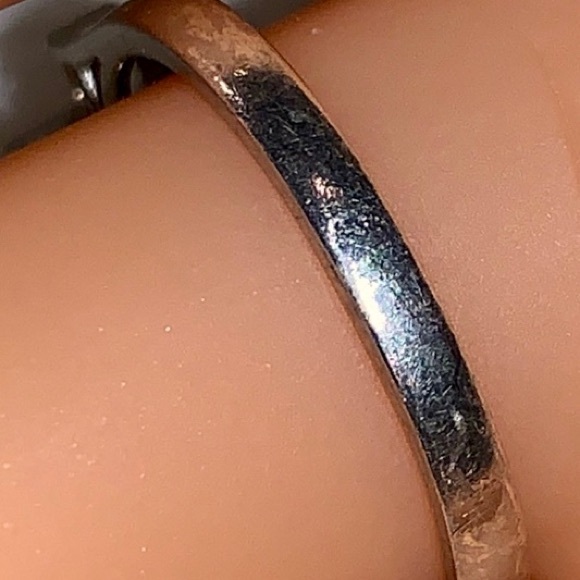 Dark Mystifying Tanzanite Emerald Cut Ring Gorgeous! - Picture 8 of 16